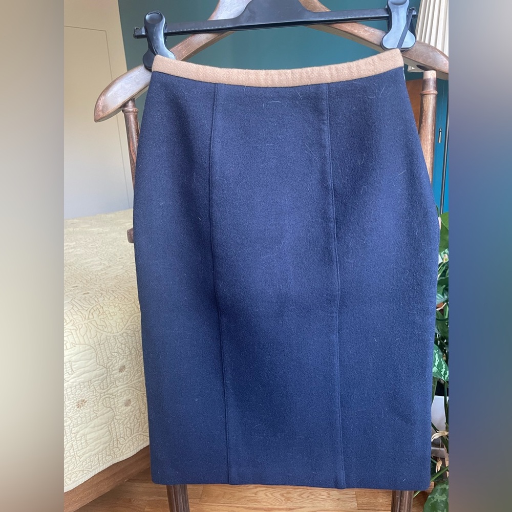 Burberry Wool PENCIL SKIRT sz EU40